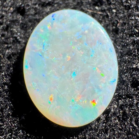 Australian Opal Cabochon - 0.96 carats #163 in Display Box - Picture 4 of 9